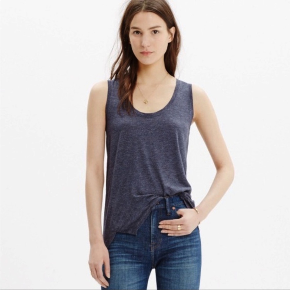 Madewell Navy Anthem Tank